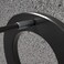 BetLight 8 Inch Modern House Numbers Premium Aluminum Floating Home Address Number with Elegant Sophisticated Brushed Finish Black Number 3