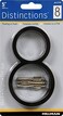 HILLMAN Distinctions Distinctions 843198 Black Floating Mount 5Inch House Number 8