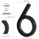 YIPLED Floating House Number 6 6 Inch Modern House Numbers for Home Mailbox Street Black