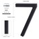 YIPLED Floating House Number 7 6 Inch Modern House Numbers for Home Mailbox Street Black