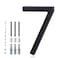 YIPLED Floating House Number 7 6 Inch Modern House Numbers for Home Mailbox Street Black