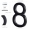 YIPLED Floating House Number 8 6 Inch Modern House Numbers for Home Mailbox Street Black