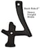 QCAA Traditional Heavy Forged Brass House Number 6 1 US10B Oil Rubbed Bronze 1 Pack Made in Taiwan