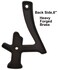 QCAA Traditional Heavy Forged Brass House Number 6 2 US10B Oil Rubbed Bronze 1 Pack Made in Taiwan