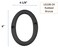 QCAA Traditional Heavy Solid Brass House Number 0 6 Venetian Bronze 1 Pack Made in Taiwan