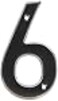 Hy-Ko HyKo 4 High Premium Metal House Number Modern Raised Numbers for Exterior House Durable Convenient Marking for Home Address with Included Mounting Hardware for Simple Installation