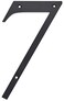 Hillman 847381 Black House Number 7 6Inch Nail Plastic