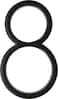 HILLMAN Distinctions Distinctions Floating House Number 8 Black 5 Zinc DieCast Address Number for Front Door Mailbox Wall and Exterior House Address Display Flush or Floating Mount Hardware Included