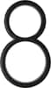 HILLMAN Distinctions Distinctions Floating House Number 8 Black 5 Zinc DieCast Address Number for Front Door Mailbox Wall and Exterior House Address Display Flush or Floating Mount Hardware Included