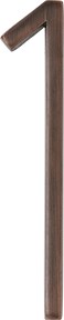 HILLMAN Distinctions Distinctions 844686 House Number 1 Bronze Zinc Floating Address Number Modern Outdoor Address Sign for Front Door Mailbox Wall or Plaque 5 Inches