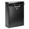 KYODOLED Steel Combination Lock Mail Boxes Outdoor Locking Wall Mount Mailbox Security Lock Drop Box Collection Boxes 162H x 112L x 46W Inches Black X Large