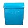 NACH Large Wall Mount Mailbox 1507 x 1244 x 539 inches Blue Mailboxes for Outside Wall Mount Waterproof The Sylvia Mailbox