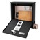Jssmst Locking Mailbox Wall Mount Black Mailboxes with Secure Key Lock and Newspaper Compartment Key Lock Drop Box Large Capacity with Galvanized Cover and RustProof Metal Mailbox HPB2210 Black