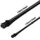 WILLBOND 18 Inch x 25 Feet and 14 Inch x 25 Feet Bungee Shock Cord Elastic Nylon Cords Marine Kayak Heavy Stretch String Rope and Tie Down Trailer Strap Black