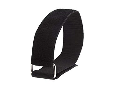 SECURE CABLETIES 18 x 2 Inch Heavy Duty Black Cinch Strap 5 Pack