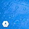 CARTMAN Finished Size 20x20 Feet Blue Poly Tarp 5 Mil Thick Multipurpose Protective Cover for Camping Tent Boat RV Car