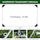 HOLAA Clear Tarp3x6ft Clear Tarps Heavy Duty Water Resistant with Reinforced Edge14Mil Thickened Transparent Tear Resistant Water Resistant PVC Vinyl Tarp Enclosure for PatioGreenhouse Outdoor