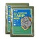 GUARD SHIELD Tarp Green 6x8 Feet Multi Purpose Waterproof Poly Tarp Cover 5mil 2Pack