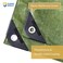 GUARD SHIELD Tarp Green 6x8 Feet Multi Purpose Waterproof Poly Tarp Cover 5mil 2Pack