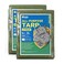 GUARD SHIELD Tarp Green 6x8 Feet Multi Purpose Waterproof Poly Tarp Cover 5mil 2Pack