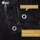GUARD SHIELD Tarps Heavy Duty Waterproof 12x20 Feet Black Poly Tarp Cover Outdoor Thick UV Resistant Tarpaulin with Grommets 10mil