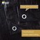 GUARD SHIELD Tarps Heavy Duty Waterproof 8x10 Feet Black Poly Tarp Cover Outdoor Thick UV Resistant Tarpaulin with Grommets 10mil