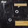 GUARD SHIELD Tarps Heavy Duty Waterproof 8x10 Feet Black Poly Tarp Cover Outdoor Thick UV Resistant Tarpaulin with Grommets 10mil