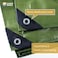 GUARD SHIELD Tarps Heavy Duty Waterproof 8x10 Feet Green Poly Tarp Cover Outdoor Thick UV Resistant Tarpaulin with Grommets 10mil 2Pack