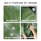 Hanjet Heavy Duty Tarp 9mil Waterproof Outdoor Tarps MultiPurpose Tear and Rip Proof UV Resistant Green Tarpaulin with Reinforced Grommets and Edges 8 x 10