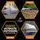 Xpose Safety Heavy Duty Poly Tarp 20 x 40 10 Mil Thick Waterproof UV Blocking Protective Cover Reversible Silver and Black Laminated Coating Grommets by