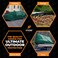 Xpose Safety Heavy Duty Poly Tarp 5 X 7 10 Mil Thick Waterproof UV Blocking Protective Cover Reversible Green and Black Laminated Coating Grommets by