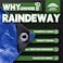 RAINDEWAY Small Tarps 3x3 Feet 3 Pack 8 Mil UV Resistant Durable Multipurpose Waterproof Poly Tarp Cover with Metal Grommets and Reinforced EdgesBlue Tarp