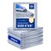 RAINDEWAY Tarps 6x8 Feet 5 Pack 55 Mil Multipurpose Waterproof Poly Tarp Cover with Metal Grommets and Reinforced Edges SilverBlue Tarp by