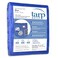 Kotap 8 x 18 ft AllPurpose MultiUse ProtectionCoverage 5mil Poly Tarp Waterproof Blue 1Pack TRA0818