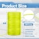 Amylove 6 Roll Mason String Line 18 500 ft Nylon Braided Construction String Line Heavy Duty Outdoor Twine Rope for Gardening or Masonry Tools Construction DIY Project Fluorescent Yellow