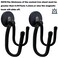 Pmsanzay 2 Pack Chainsaw Organizer HolderHeavy Duty Garage Magnetic HookRV Workshop Tool Box Storage Magnet HookGarden Power Tool HangerUtility Strong Tool Storage Rack with AntiSlip Coating