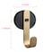 Awexilup 4 PCS Magnetic Hooks Wreath Hanger for Front Door Heavy Duty Strong Magnet Hooks with Metal Hook for Hanging Refrigerator Home Kitchen Office Gold