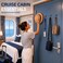 FINDMAG Magnetic Hooks 40Lbs Strong Magnet Hooks for Cruise Cabins Powerful Neodymium Magnets with Hooks for Hanging Black Magnetic Hooks for Fridge Whiteboard Kitchen Toolbox