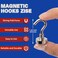 Junarter 20 Pack Magnetic Hooks 30lbs Magnet Hooks for Cruise Cabins Strong Magnetic Hooks Heavy Duty Magnets with Hooks Metal Magnetic Hook for Hanging Hook Magnets for Classroom Decor Grill