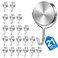 LOVIMAG Magnetic Hooks for Cruise Cabins 80Lbs 21 Pack