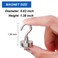 LOVIMAG Magnetic Hooks for Hanging 30lbs Magnet Hooks for Cruise Ship Essentials Strong Magnets for Classroom Rare Earth Magnets with Hooks for Cruise Must Haves Camper LockerCeiling15 Pcs