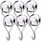 Elefama Magnetic Hooks Cruise 40LBS Heavy Duty Magnet Hooks for Fridge HangingStrong Black Magnetic Hook Hanger Small Magnets with Hooks for Whiteboard Classroom Cruising Grill Tools Refrigerator Meta