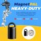 MagnetPAL MagnetPal 3 pack HeavyDuty Neodymium AntiRust Magnet Best for Magnetic Stud Finder Key Organizer Indoor and Outdoor Multi Uses Green with Key Ring SPMPM3GR