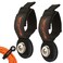 MUTUACTOR Strong Magnetic HooksNonSlip Magnetic Mount Hooks Heavy Duty for Hanging2PCS AntiScratch Garage Storage Hooks Adjust Cable for Garden Hoses Universal Rope Cordless Drills RVs Equipments