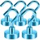 Neosmuk Magnetic Hooks Cruise Ship Essentials 30lb Heavy Duty Magnetic Hooks for Cruise Cabins Refrigerator Grill Hanging and Travel Extra Strong MustHaves Magnet HookRoyalBlue5 Pack