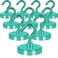 Neosmuk Magnetic Hooks Heavy Duty 130lb Strong Magnet Hook for Cruise Cabins Cruise Essentials 2026 for Hanging Metal Wall Refrigerator Hangers Green 10 Pack