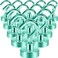 Neosmuk Magnetic Hooks Heavy Duty 30lb Strong Magnet Hook for Cruise Cabins Cruise Essentials 2026 for Hanging Metal Wall Refrigerator Hangers Green 15 Pack