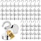 DIYMAG Magnetic Hooks 30lbs Magnet Hook 2026 Cruise Cabin Ship Essentials Heavy Duty Strong Magnets Refrigerator Fridge Hanging for Classroom Beach Vacation Kitchen Grills Home 60 Pack