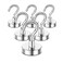 DIYMAG Magnetic Hooks120 lb Heavy Duty Strong Magnet with Hook for Hanging Strong Rare Earth Neodymium Magnet Hooks 6 Packs
