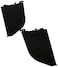 Wall Control Shelf Divider for 9in Deep Pegboard Shelf Assembly for use Pegboard and Slotted Tool Board Black